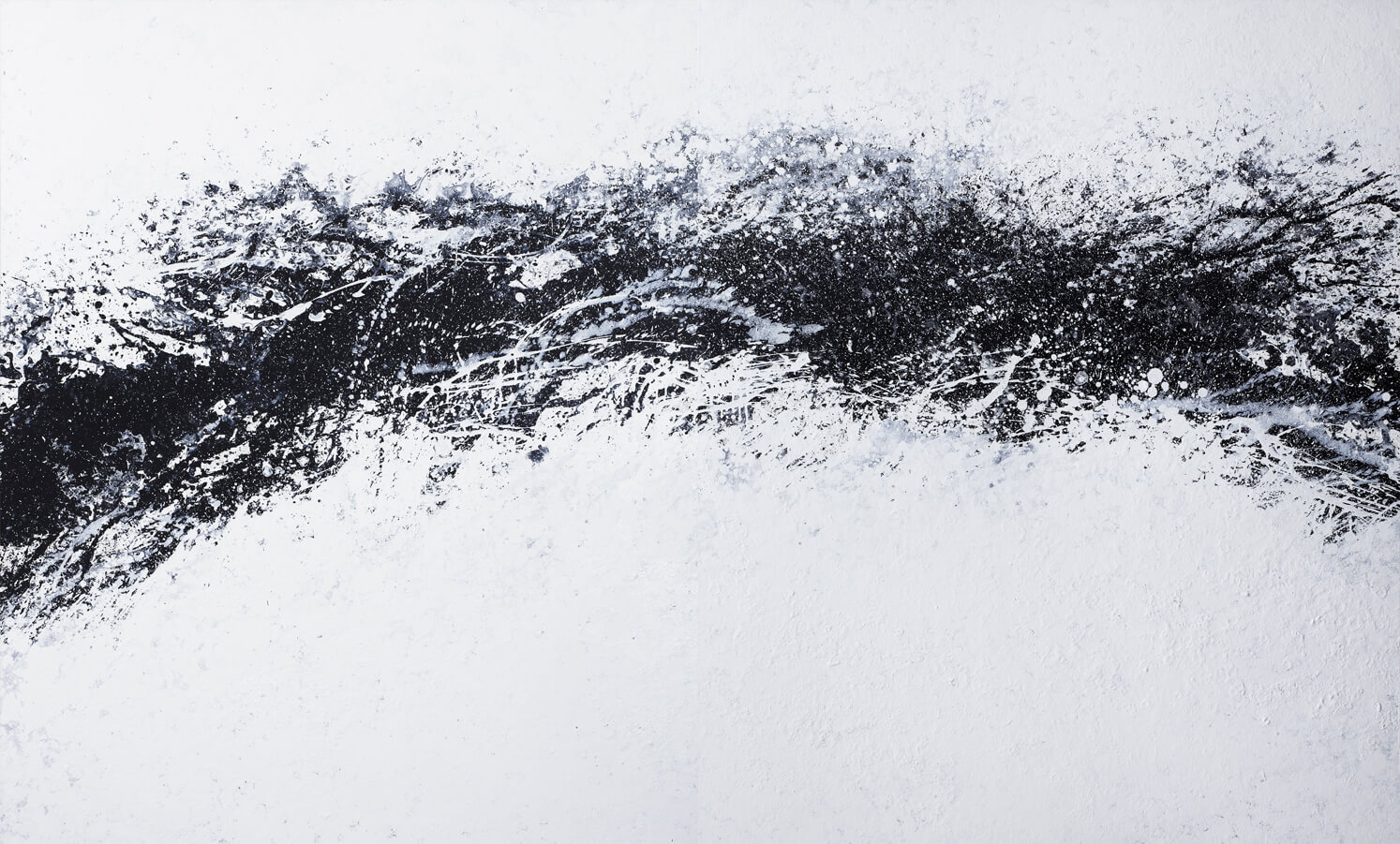 婁正綱(ろうせいこう・ロウセイコウ) Lou Zhenggang Untitled 2018 Aclyric on canvas 162cm×260cm (diptyque)
